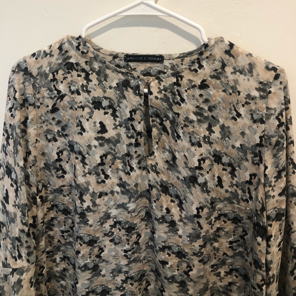 Keyhole blouse - Picture 5 of 5